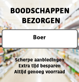 Boodschappen Bezorgen Boer