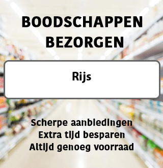 Boodschappen Bezorgen Rijs